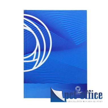 Füzet A4 Keményfedeles Mintás 192 lap vonalas Bluering