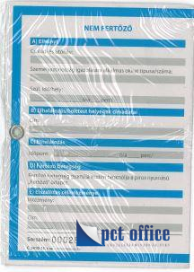 C.3410-15 Lábcédula A6 nem fertőző