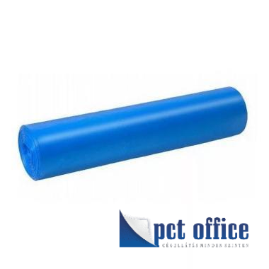 Szemeteszsák 120 L 70x110 cm 100 db PE kék