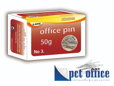 Gombostű 50 gr Sakota