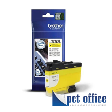Tintapatron Brother LC3259XLYP 5K Yellow Eredeti