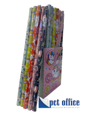 Díszcsomagoló 70 cm x 200 cm Unikornis