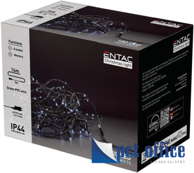 Karácsonyi Égősor Led füzér 6400K , 14 méter