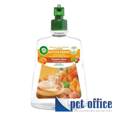 Légfrissítő utántöltő Air Wick ActiveFresh 228 ml Fűszeres sütőtök varázs