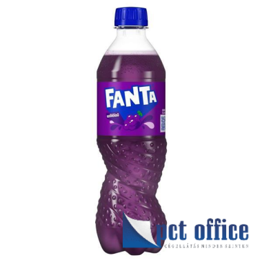 Üdítőital, szénsavas, 0,5 l, FANTA, kékszőlő DRS
