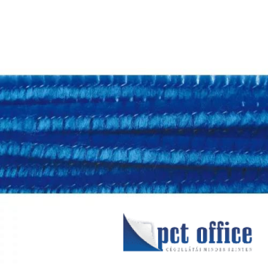 Zsenília drót 10 mm x 30 cm 10 db-os kék