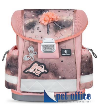 Iskolatáska, hátitáska merev falú Belmil Classy 403-13, Rose Ballet 2025.