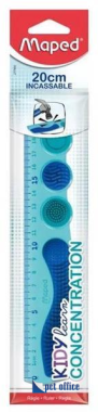Vonalzó, műanyag 20 cm Maped 