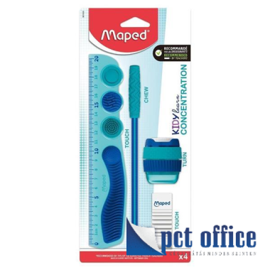 Írószer készlet 4 db-os Maped Kidy Learn Concentration