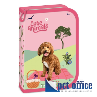 Tolltartó Kihajthatós Töltött 2 Klapnis Cute Animals - Doggie Ars Una