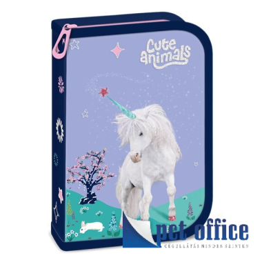 Tolltartó Kihajthatós Töltött 2 Klapnis Cute Animals - Unicorn Ars Una