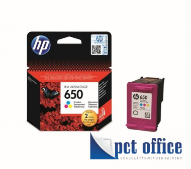 Tintapatron Hp 650 CZ102AE 200 oldal Color Eredeti