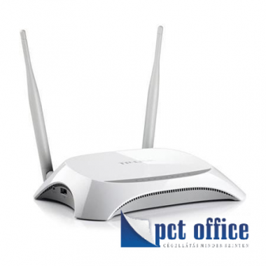 Router, vezeték nélküli, 300 Mbps, TP-LINK TL-WR840N
