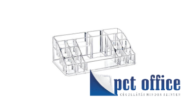 Műanyag tárolódoboz, Hobby multi box, Kozmetikai rendszerező OK45