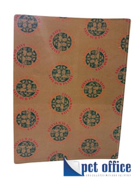 Gyűrűskönyv A4 2 gyűrűs 30 mm Save Our Planet PP