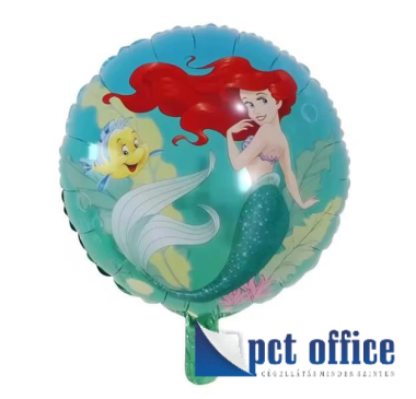 Lufi Fóliás 18 inch-es Hercegnők, Ariel Curious