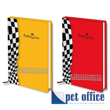 Füzet beíró A5 sima 120 Lapos Faber Castell Versenyzés