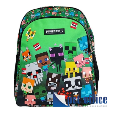 Iskolatáska, hátitáska, Minecraft Characters 40 cm