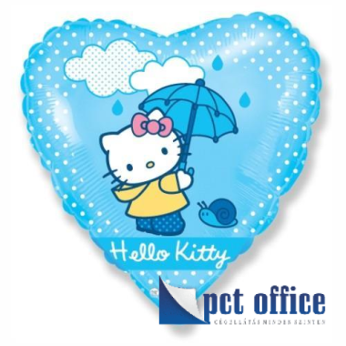 Lufi Fóliás 18 inch-es Hello Kitty esernyővel, szív