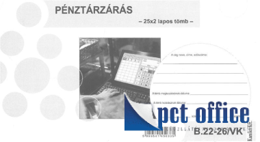 B.22-26/VK Pénztárzárás 25x2 Kamiker
