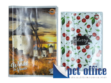 Füzetborító A4 Pvc 120 mikron Víztiszta Prémium Standard T-creativ