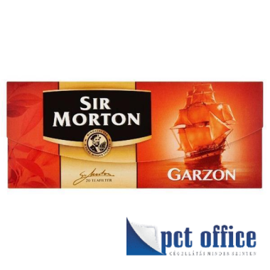 Fekete tea, 20x1,5 g, SIR MORTON, Garzon