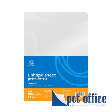 Genotherm A4 85 mikron narancsos Bluering kétoldalt nyitott