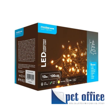 Karácsonyi fényfűzér 100 db beltéri led elemes Modee C2001(100LED/10/10cm) warm