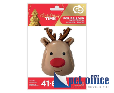 Lufi Fóliás Forma 41x61 cm Rénszarvas Reindeer