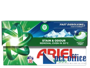 Mosógél kapszula 30 db-os Ariel Mountain Spring All in1 Pods