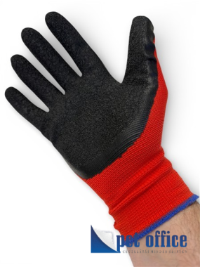 Munkáskesztyű Mercator Tech PU Piros tenyérmártott szerelőkesztyű XXL