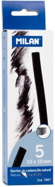 Rajzszén 10 mm Milan 5 db-os