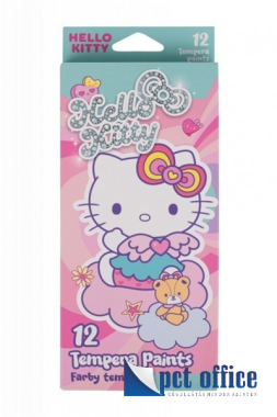 Tempera 12x12 ml Colorino Hello Kitty Pink