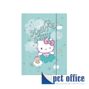 Gumipántos mappa A4 CoolPack Hello Kitty Pink 15192