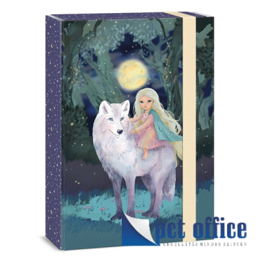 Füzetbox A4 Northerm Lights Farkas kislánnyal Ars Una