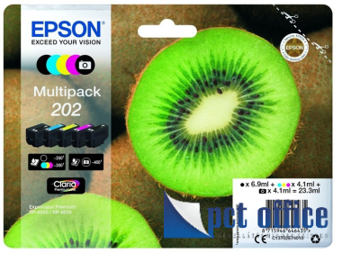 Tintapatron Epson T02E7 Multipack B/C/M/Y Eredeti