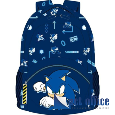 Iskolatáska, hátitáska Sonic a sündisznó Outta Here