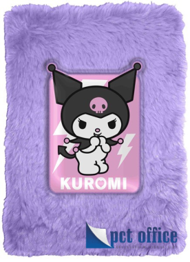 Notesz plüss Hello Kitty Kuromi A5
