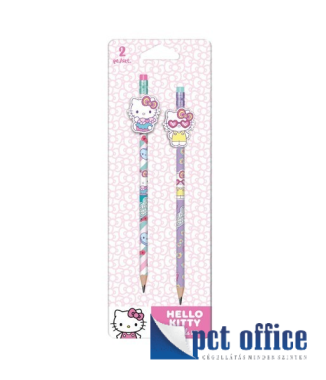 Grafitceruza henger HB Colorino Hello Kitty Pink 10654 radírral 2 db-os