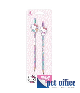 Grafitceruza henger HB Colorino Hello Kitty Pink 10753 radírral 2 db-os