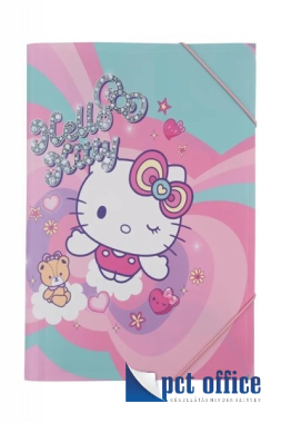 Gumipántos mappa A4 CoolPack Hello Kitty Pink 20189