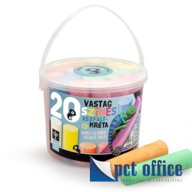 Aszfaltkréta készlet 20 db-os Ars Una