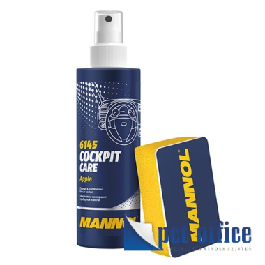 Műszerfal ápoló, 250 ml Mannol alma
