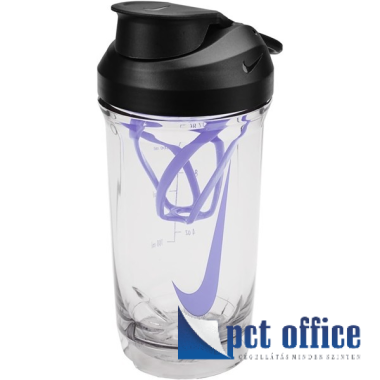 Kulacs 473 ml Nike Recharge Shaker Bottle 16OZ átlátszó-lila