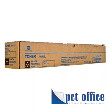 Toner Konica Minolta TN221K 24K Black Eredeti