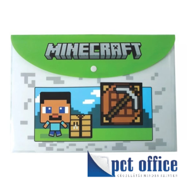 Irattartó tasak A4 PP Minecraft Chibi