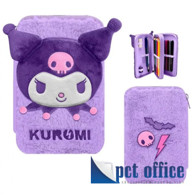 Tolltartó 2 Emeletes töltött Hello Kitty Kuromi plüss