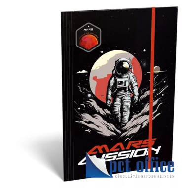 Gumipántos mappa A4 Lizzy Mars Mission