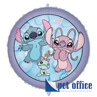 Lufi Fóliás 18 inch-es Stitch, Cute