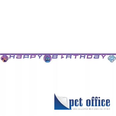 Party Kellék Felirat K-pop Démonvadászok Honmoon Happy Birthday